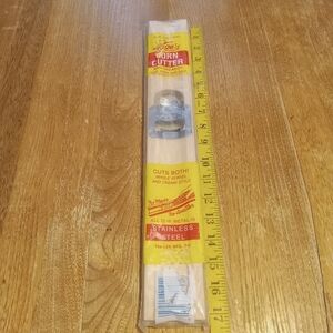Vintage ORIGINAL LEE’S CORN CUTTER &CREAMER~NEW IN PKG~Stainless Steel